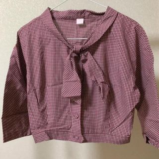 フィフィシャシュニル(FIFI CHACHNIL)のfifi chachnil フィフィシャシュニル チェックブラウス(シャツ/ブラウス(長袖/七分))