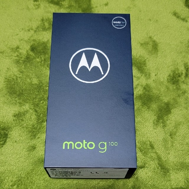 スマートフォン/携帯電話新品未開封　moto g100　モトローラ　Android