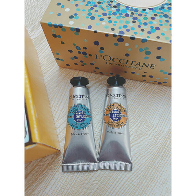 L'OCCITANE(ロクシタン)のロクシタン セット　ハンドクリーム　バスセット　旅行　新品 コスメ/美容のボディケア(バスグッズ)の商品写真