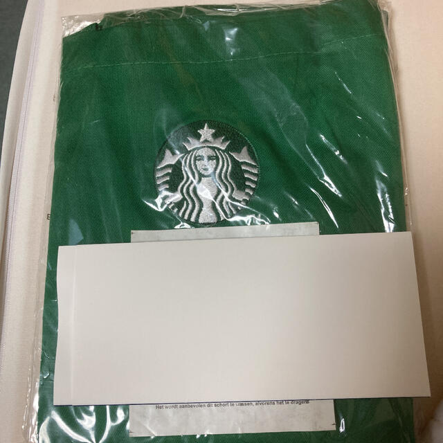 Starbucks Coffee(スターバックスコーヒー)の【記念品】スタバ　エプロン　正規品　スターバックス　限定 エンタメ/ホビーのコレクション(ノベルティグッズ)の商品写真