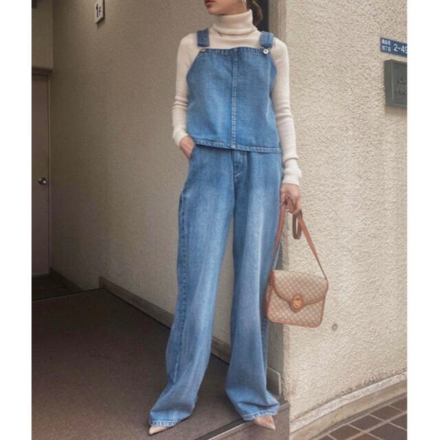 Ameri VINTAGE(アメリヴィンテージ)の【専用】SET UP DENIM OVERALL レディースのパンツ(サロペット/オーバーオール)の商品写真