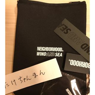 ネイバーフッド(NEIGHBORHOOD)のネイバーフッドwind and sea 黒 L×1新品(その他)