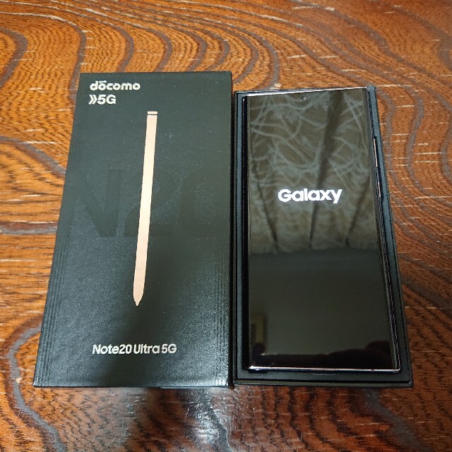 Galaxy(ギャラクシー)の（極美品A）docomo版 Galaxy Note20 Ultra 5G スマホ/家電/カメラのスマートフォン/携帯電話(スマートフォン本体)の商品写真