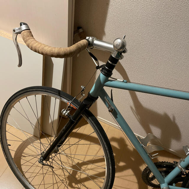 サーリー　クロスチェック　改　水色自転車本体