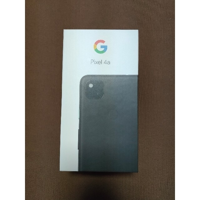Google Pixel(グーグルピクセル)のGoogle Pixel 4a 未使用 SIMロック解除済 JUST Black スマホ/家電/カメラのスマートフォン/携帯電話(スマートフォン本体)の商品写真