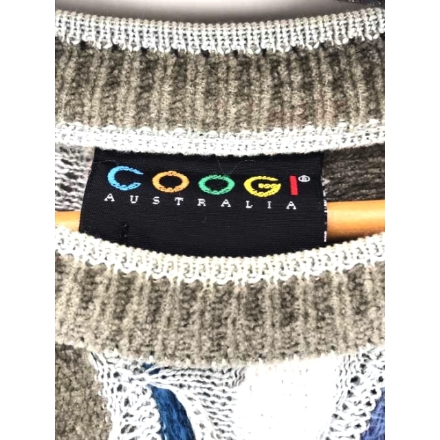 COOGI（クージー） 3D縦編みニットセーター メンズ トップス 2