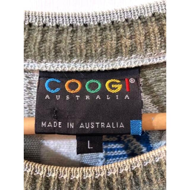COOGI(クージー)のCOOGI（クージー） 3D縦編みニットセーター メンズ トップス メンズのトップス(ニット/セーター)の商品写真