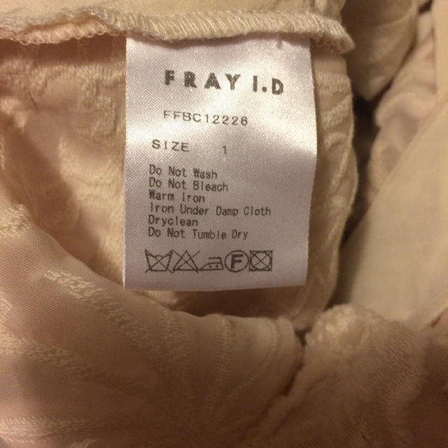 FRAY I.D(フレイアイディー)のfray id レーストップス レディースのトップス(シャツ/ブラウス(半袖/袖なし))の商品写真