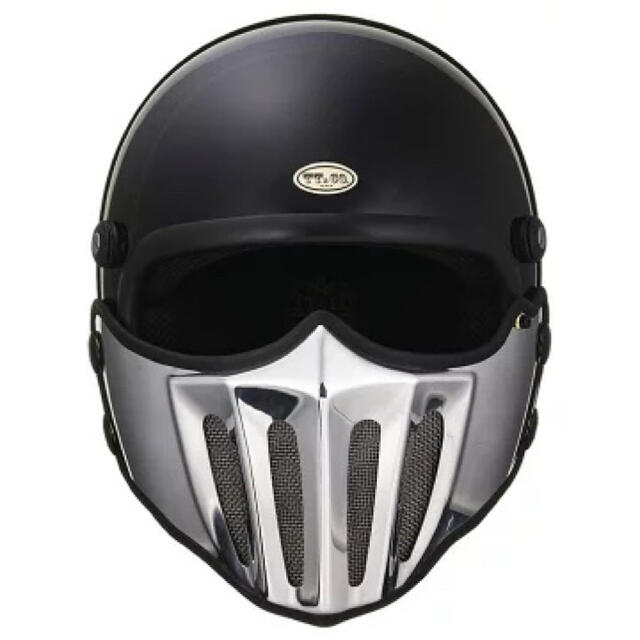 TT&CO ヘルメット　マッドマッスクＪ02 ローマン アルミジェットヘルメット 自動車/バイクのバイク(ヘルメット/シールド)の商品写真
