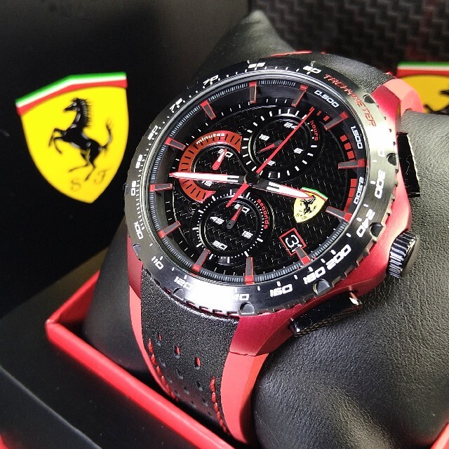 Ferrari(フェラーリ)の新品∮国内未発表★公式フェラーリ《PISTA》最新2020〟最上位シリーズ★別格 メンズの時計(腕時計(アナログ))の商品写真