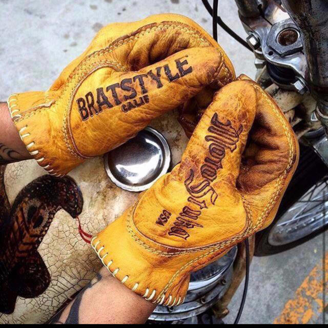 BRATSTYLE×MOTOSTUKA SHANKS GLOVES Mサイズ