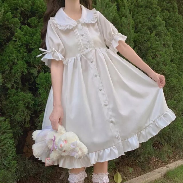 セール♡かわいい♡ロリータ ワンピース  To Alice 甘ロリゴシックフリル レディースのワンピース(ひざ丈ワンピース)の商品写真