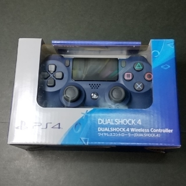PlayStation4 - 「新品」プレイステーション4 純正  ミッドナイトブルー 3mケーブル付き