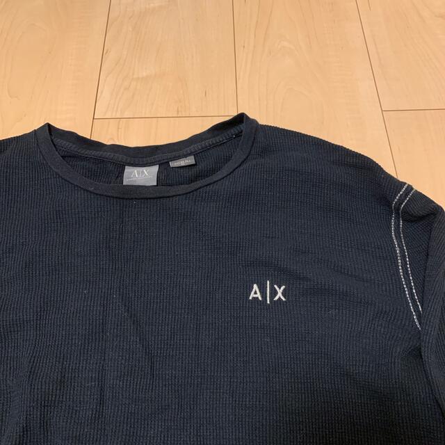 ARMANI EXCHANGE(アルマーニエクスチェンジ)の【A/X Armani Exchange】サーマル ロンＴ シンプル メンズのトップス(Tシャツ/カットソー(七分/長袖))の商品写真