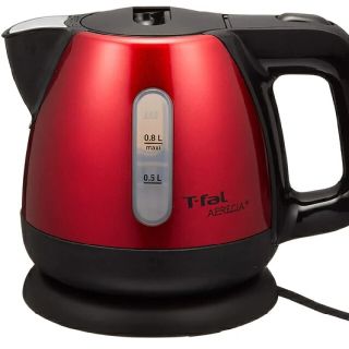 ティファール(T-fal)のティファール　アプレシアプラス 0.8L　ルビーレッド(電気ケトル)