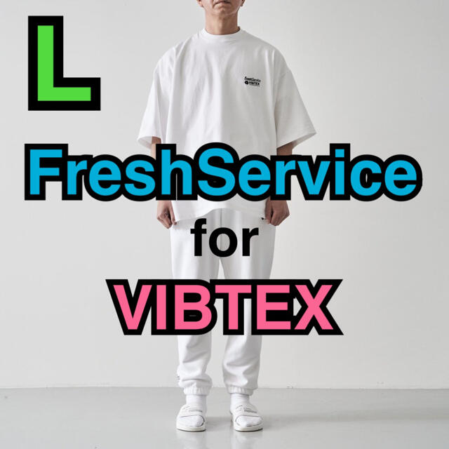 VIBTEX FreshService S/S CREW NECK TEE L