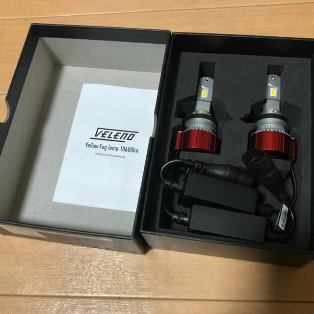 自動車VELENO LED イエロー  H8/H11/H16 hb4 爆光 フォグ