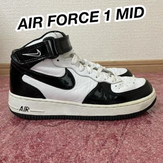 ナイキ(NIKE)のNIKE✨AF1✨MID‼️WHITE×BLACK‼️(スニーカー)