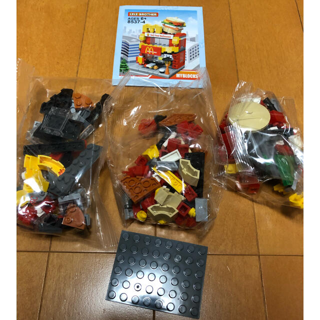 LEGO 互換性　マック レゴ　ビルディングブロック　ショップ　おもちゃ エンタメ/ホビーのおもちゃ/ぬいぐるみ(模型/プラモデル)の商品写真