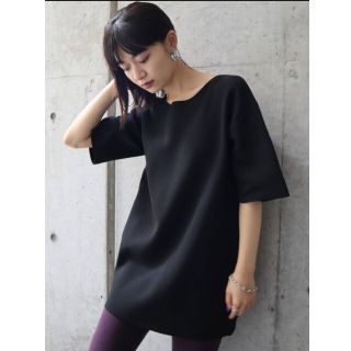 エモダ(EMODA)の[EMODA] ジャガードロングニットトップ(Tシャツ(半袖/袖なし))