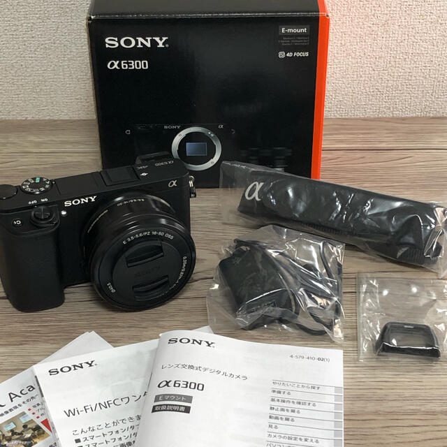 SONY α6300 ILCE-6300M ブラック本体＋付属品一式