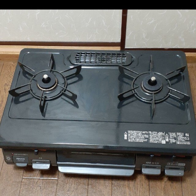 中古美品!2020年製 リンナイ LP ガスコンロ KSR670BKL の通販 by よし ...