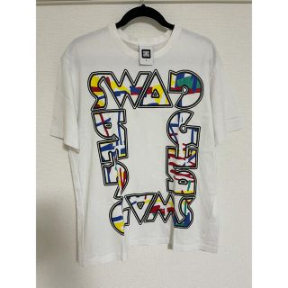 スワッガー(SWAGGER)の美品 SWAGGER スワッガー 半袖 Tシャツ メンズLサイズ(Tシャツ/カットソー(半袖/袖なし))