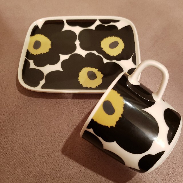 marimekko  UNIKKOコーヒーカップ＆プレートとルートゥウニッコマグ