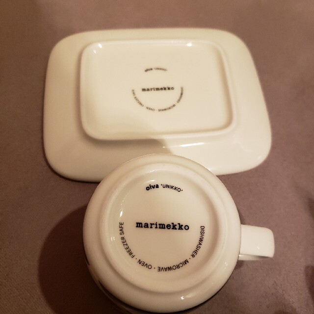 marimekko UNIKKOコーヒーカップ&プレートとルートゥウニッコマグ 3