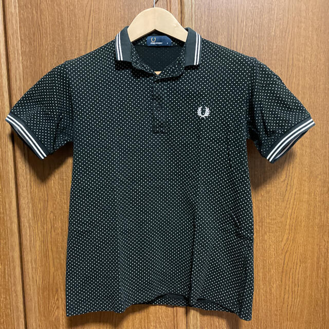 FRED PERRY(フレッドペリー)のFRED PERRY フレッドペリー ドットポロシャツ S メンズのトップス(ポロシャツ)の商品写真