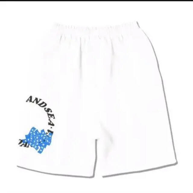 パンツwindandsea × godselection sweat shorts