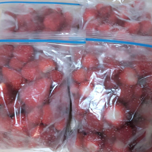 うたんくん様専用　冷凍いちご　紅ほっぺ　2キロ 食品/飲料/酒の食品(フルーツ)の商品写真