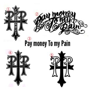 Pay money To my Pain ステッカー(ミュージシャン)