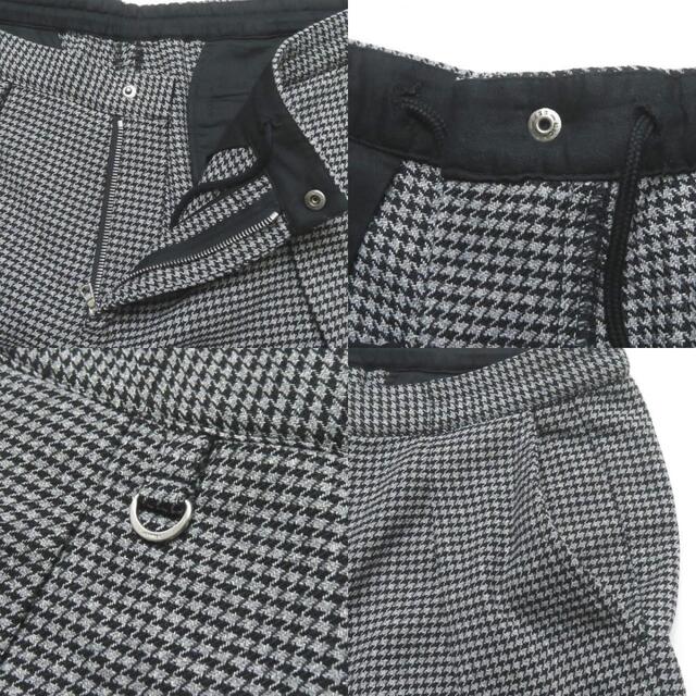 SOPHNET. ソフネット 19AW 日本製 2BUTTON CHECK JACKET & 1TUCK WIDE TAPERED CHECK PANTS SOPH-192005/SOPH-192006 XL グレー スーツ セットアップ ハウンドトゥース 千鳥格子 ジャケット スラックス パンツ【SOPHNET.】