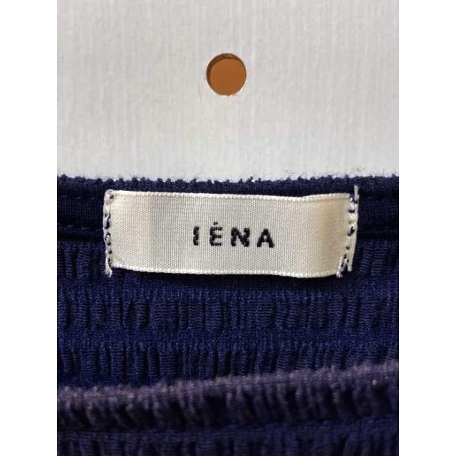 IENA(イエナ)のIENA（イエナ） シャーリング ハーフスリーブトップス レディース トップス レディースのトップス(シャツ/ブラウス(半袖/袖なし))の商品写真