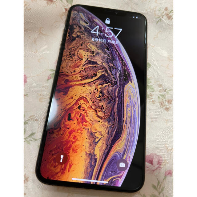 iPhone(アイフォーン)のiPhone xs max 256 ゴールド♡美品 スマホ/家電/カメラのスマートフォン/携帯電話(スマートフォン本体)の商品写真