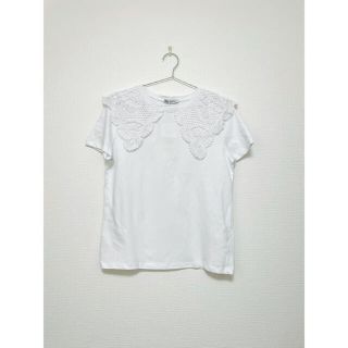 ザラ(ZARA)のZARA Tシャツ、フリル(Tシャツ(半袖/袖なし))