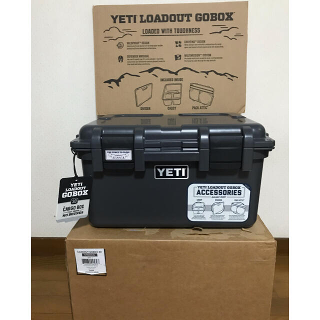 YETI LOADOUT GOBOX30 チャコール535㎏カラー