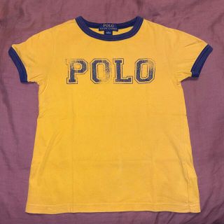 ポロラルフローレン(POLO RALPH LAUREN)のRalph Laurenポロラルフローレン プリント Tシャツ イエロー 115(Tシャツ/カットソー)