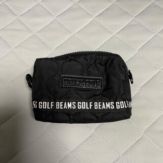 ビームス(BEAMS)のBeams Golf ポーチ　未使用　Black (バッグ)