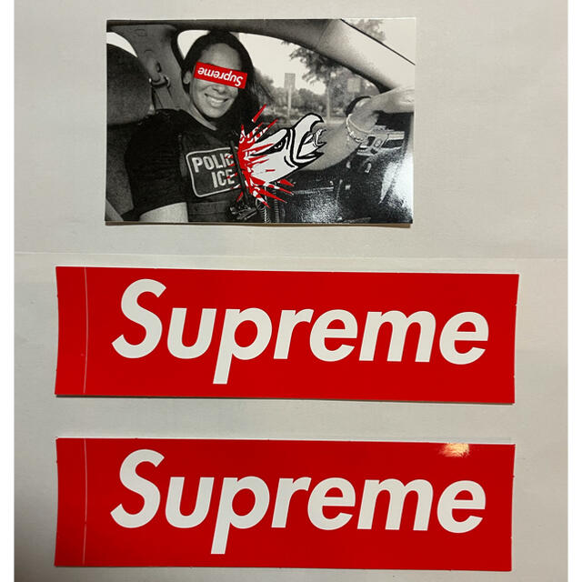 Supreme(シュプリーム)のSupreme ノベルティステッカー シュプリーム sticker3枚 エンタメ/ホビーのコレクション(ノベルティグッズ)の商品写真