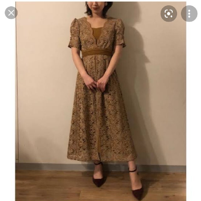 Lily Brown - レイヤード刺繍チュールドレスの通販 by Yons shop Lily Brown - レイヤード刺繍チュールドレスの通販 by Yons shop