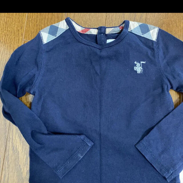 BURBERRY(バーバリー)のバーバリー　長袖Tシャツ キッズ/ベビー/マタニティのキッズ服男の子用(90cm~)(Tシャツ/カットソー)の商品写真