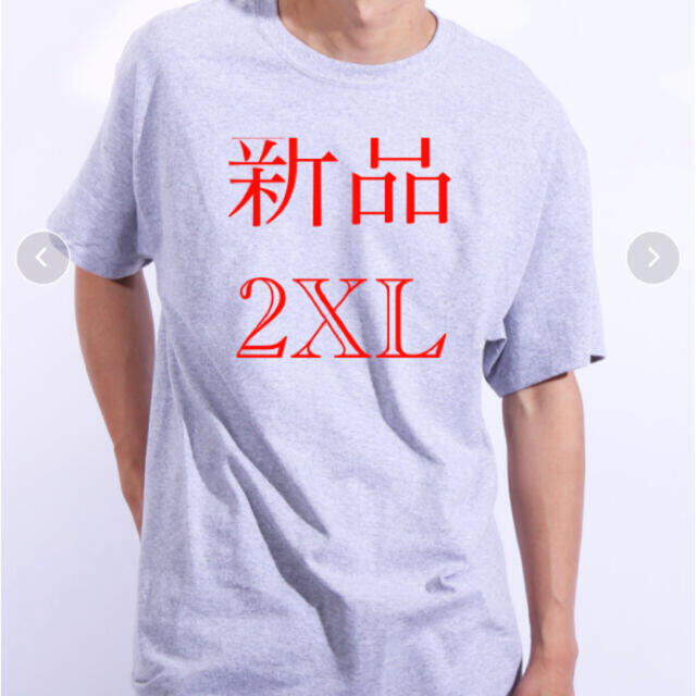 GILDAN(ギルタン)の【新品2XL】ギルダン tシャツ グレー gildan tシャツ グレー メンズのトップス(Tシャツ/カットソー(半袖/袖なし))の商品写真