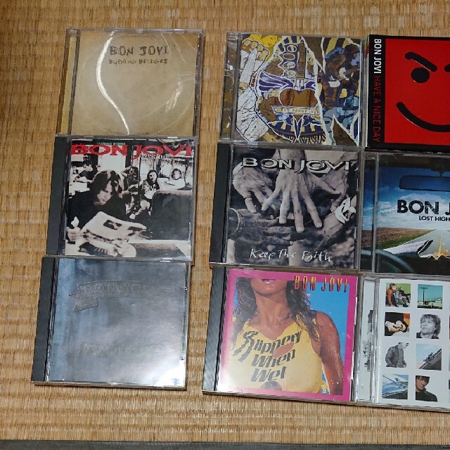ボン・ジョビ CD14枚セット 送料込 BON JOVI ボン・ジョヴィ エンタメ/ホビーのCD(ポップス/ロック(洋楽))の商品写真