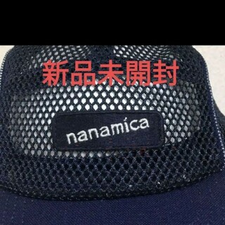 ナナミカ(nanamica)のナナミカ メッシュキャップ ネイビー 総メッシュ フリーサイズ ノースフェイス(キャップ)