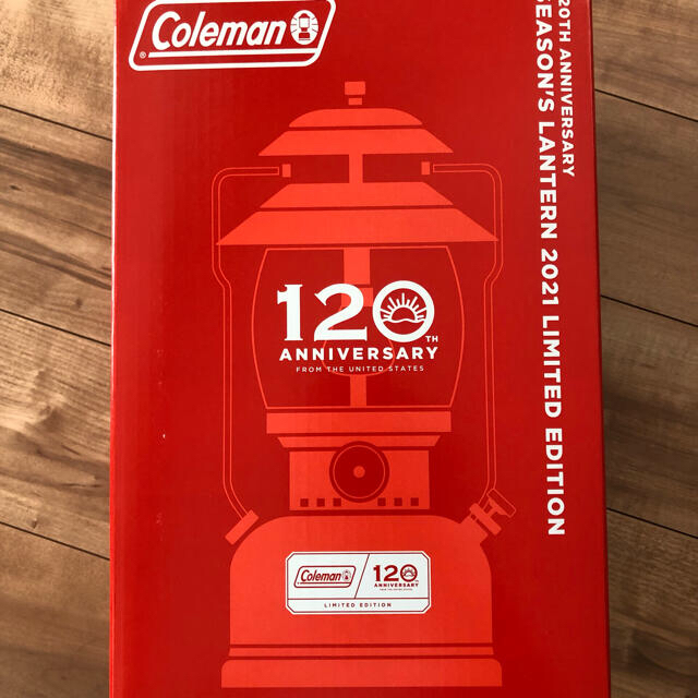 Coleman(コールマン)のコールマン 120thアニバーサリー シーズンランタン2021 新品・未使用 スポーツ/アウトドアのアウトドア(ライト/ランタン)の商品写真