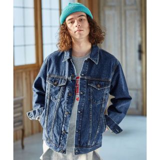 エドウィン(EDWIN)のEDWIN503 denim jacket ダメージウォッシュ加工(Gジャン/デニムジャケット)