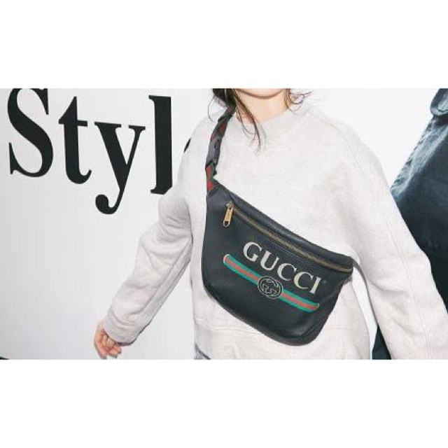 Gucci(グッチ)のGuuci レザーベルトバッグ メンズのバッグ(ボディーバッグ)の商品写真