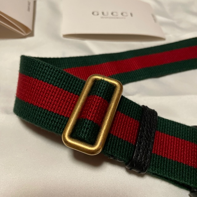 Gucci(グッチ)のGuuci レザーベルトバッグ メンズのバッグ(ボディーバッグ)の商品写真